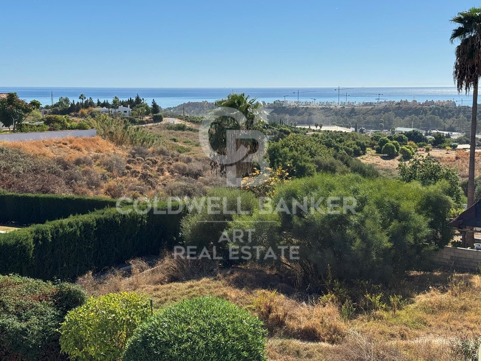 Elegant Mediterranean home with panoramic sea views in Puerto Romano, Estepona