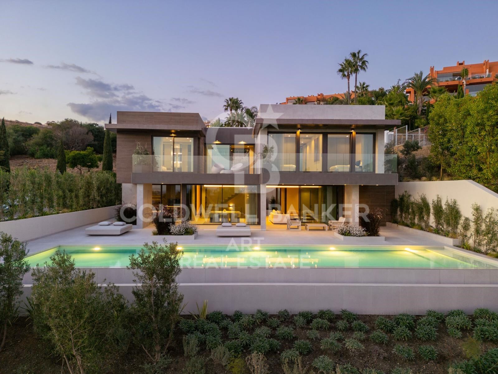 Zeitgenössische Luxusvilla in Los Flamingos, Benahavís