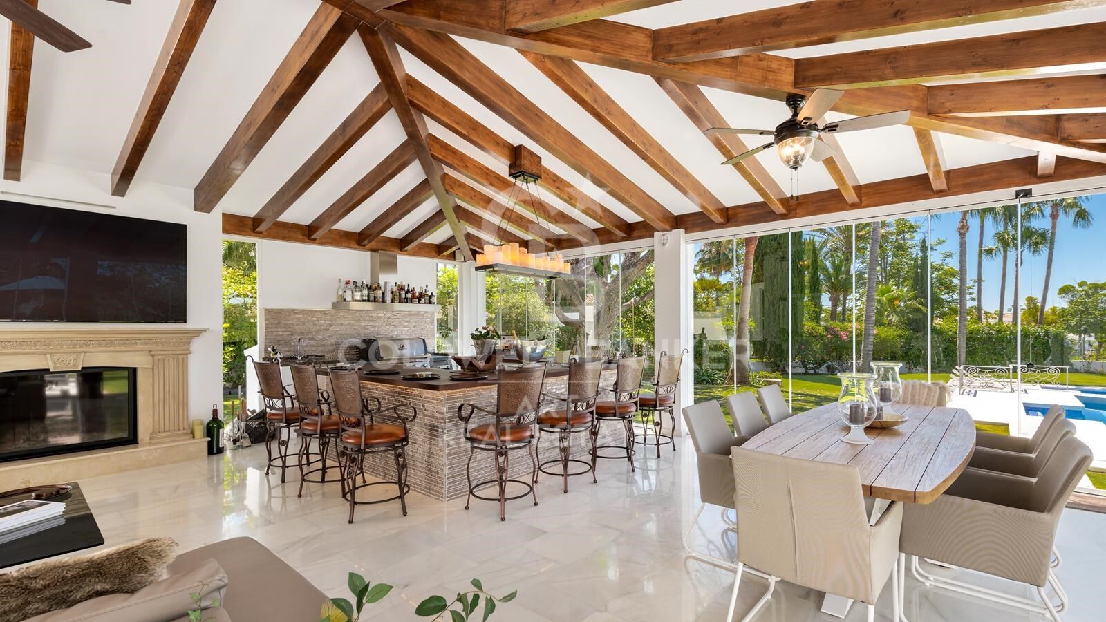 Villa élégante avec accès direct au golf à La Cerquilla, Nueva Andalucía, Marbella