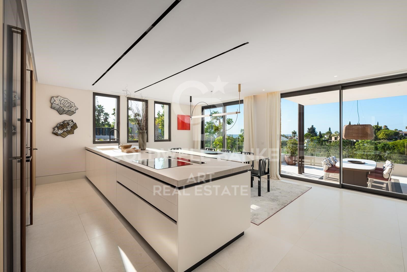 Außergewöhnliche moderne Villa mit Spa und Panoramablick - Marbella Hill Club