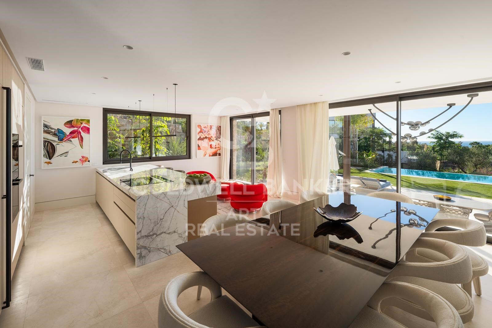 Elegante moderne Villa mit Meerblick - Marbella Hill Club, Goldene Meile