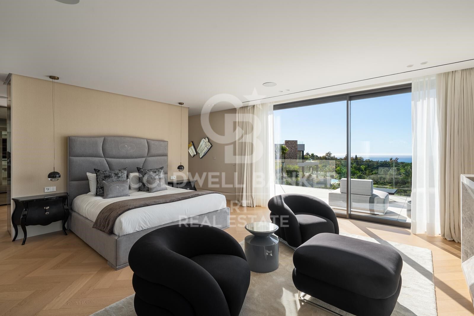 Elegante moderne Villa mit Meerblick - Marbella Hill Club, Goldene Meile