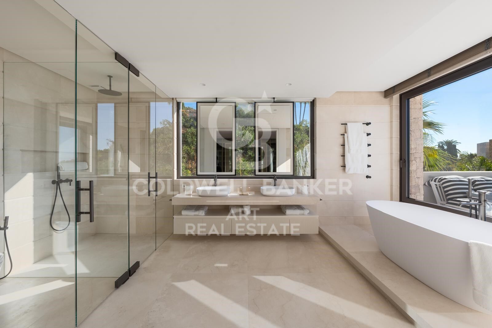 Elegante moderne Villa mit Meerblick - Marbella Hill Club, Goldene Meile