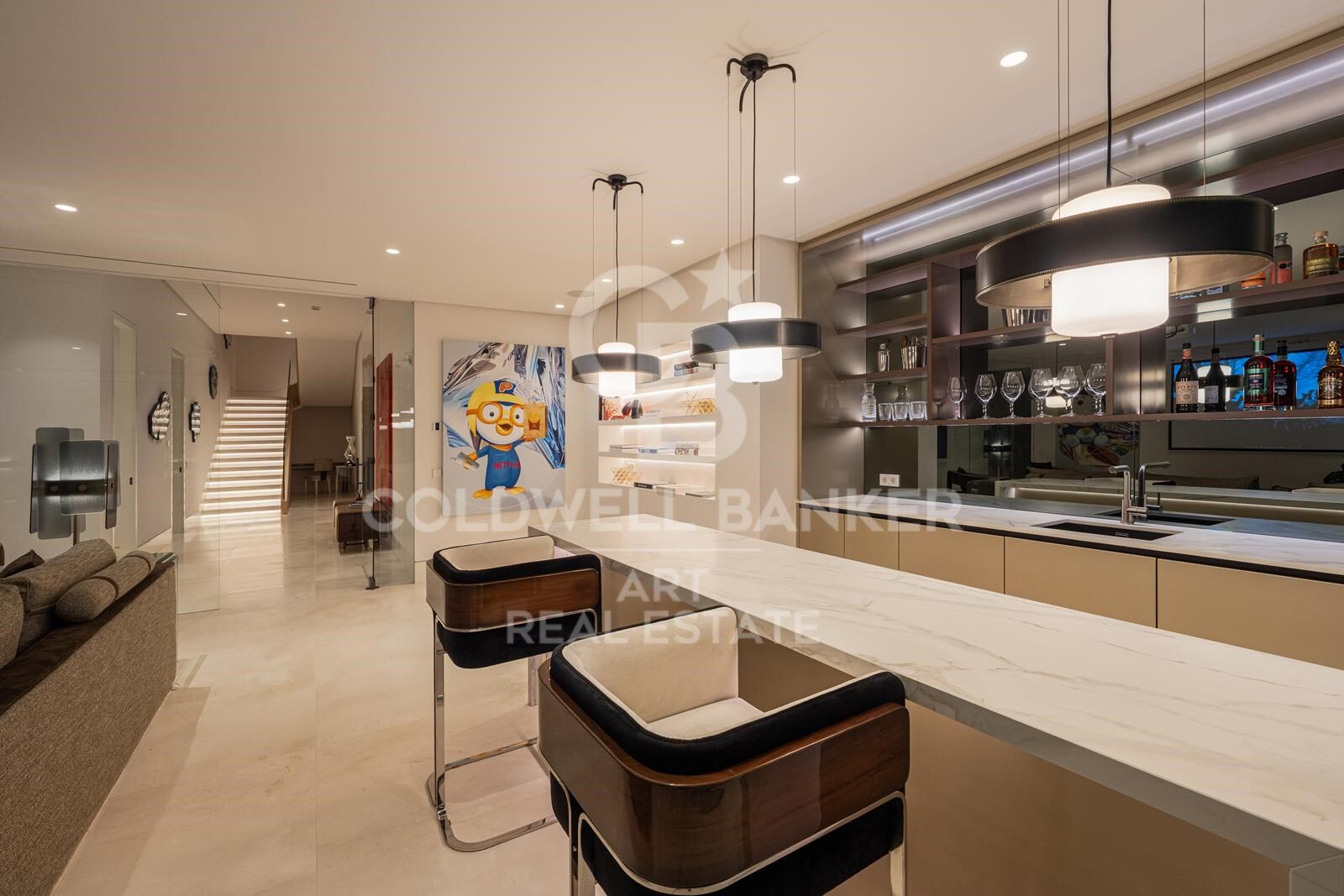 Elegante moderne Villa mit Meerblick - Marbella Hill Club, Goldene Meile