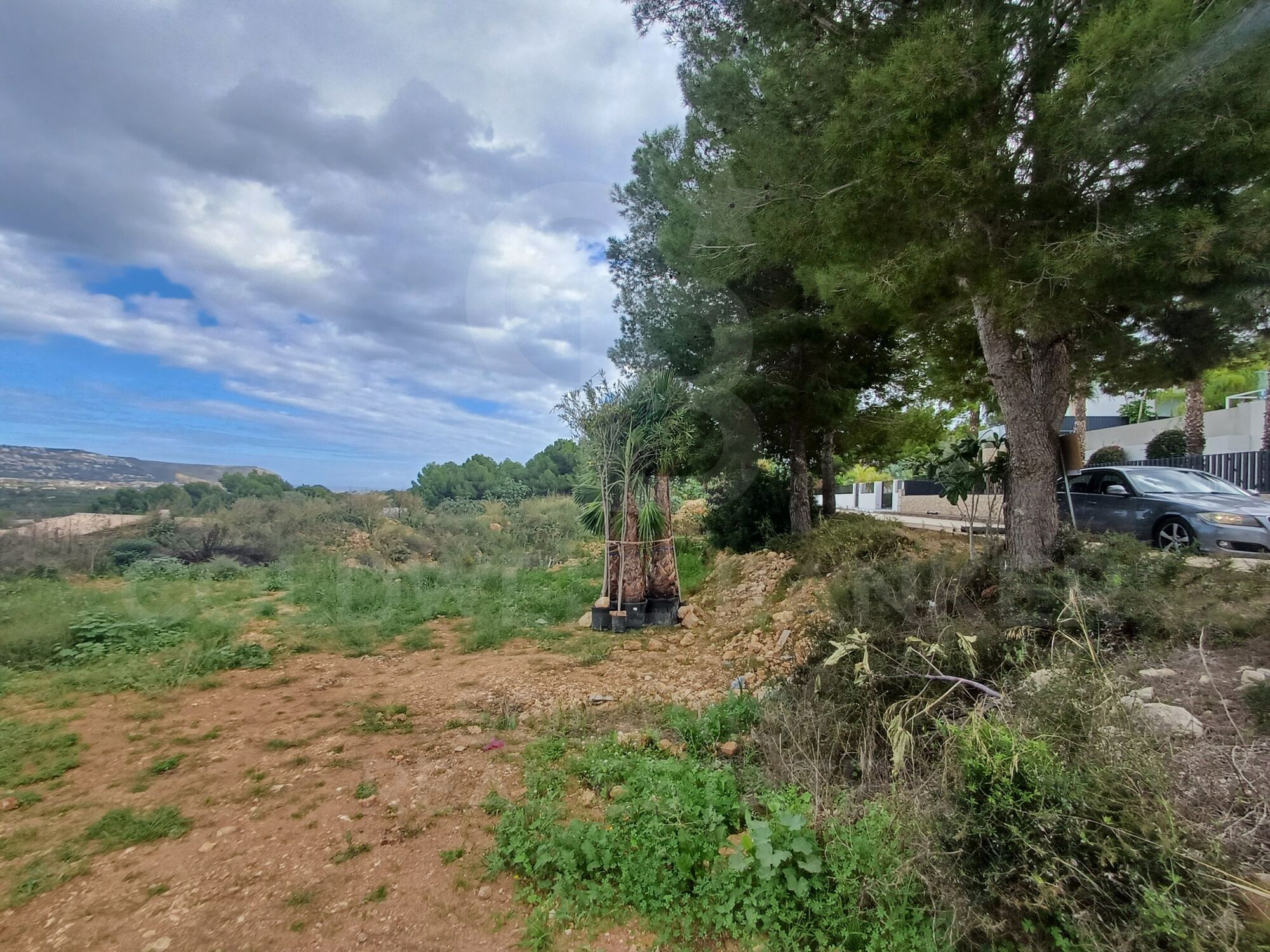 Parcela privilegiada con vistas panorámicas en Piver, Jávea