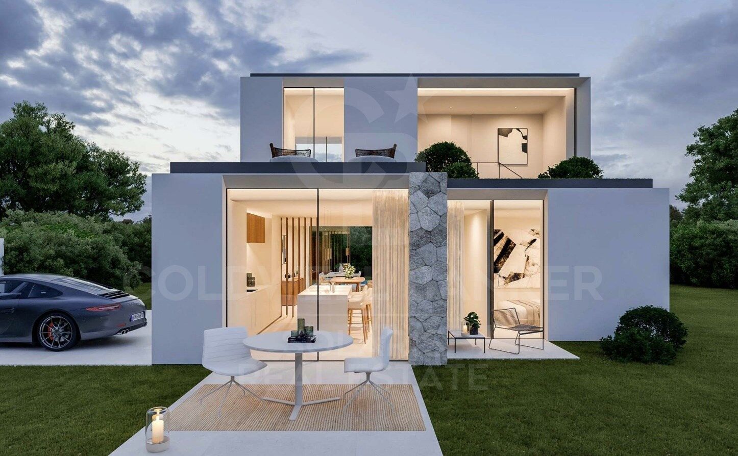 Obra nueva vivienda unifamiliar aislada con piscina