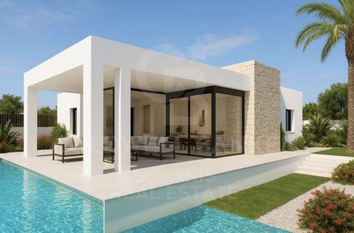 Obra nueva Vivienda Unifamiliar de Lujo con Vistas al Mar en Dénia