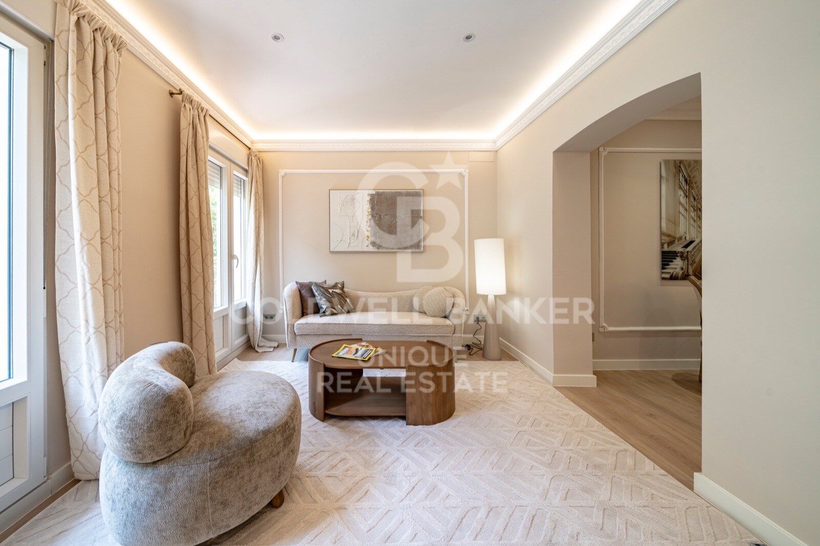 Renovierte Außenwohnung mit 3 Schlafzimmern in Goya, Madrid