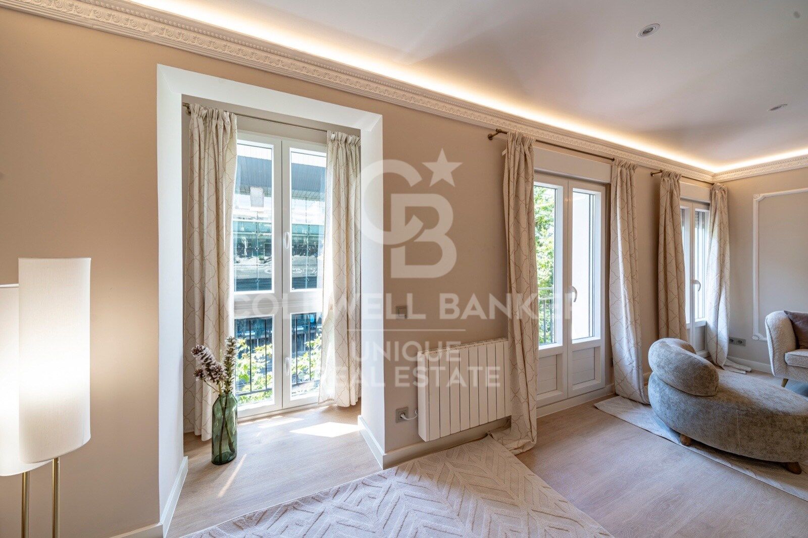 Renovierte Außenwohnung mit 3 Schlafzimmern in Goya, Madrid
