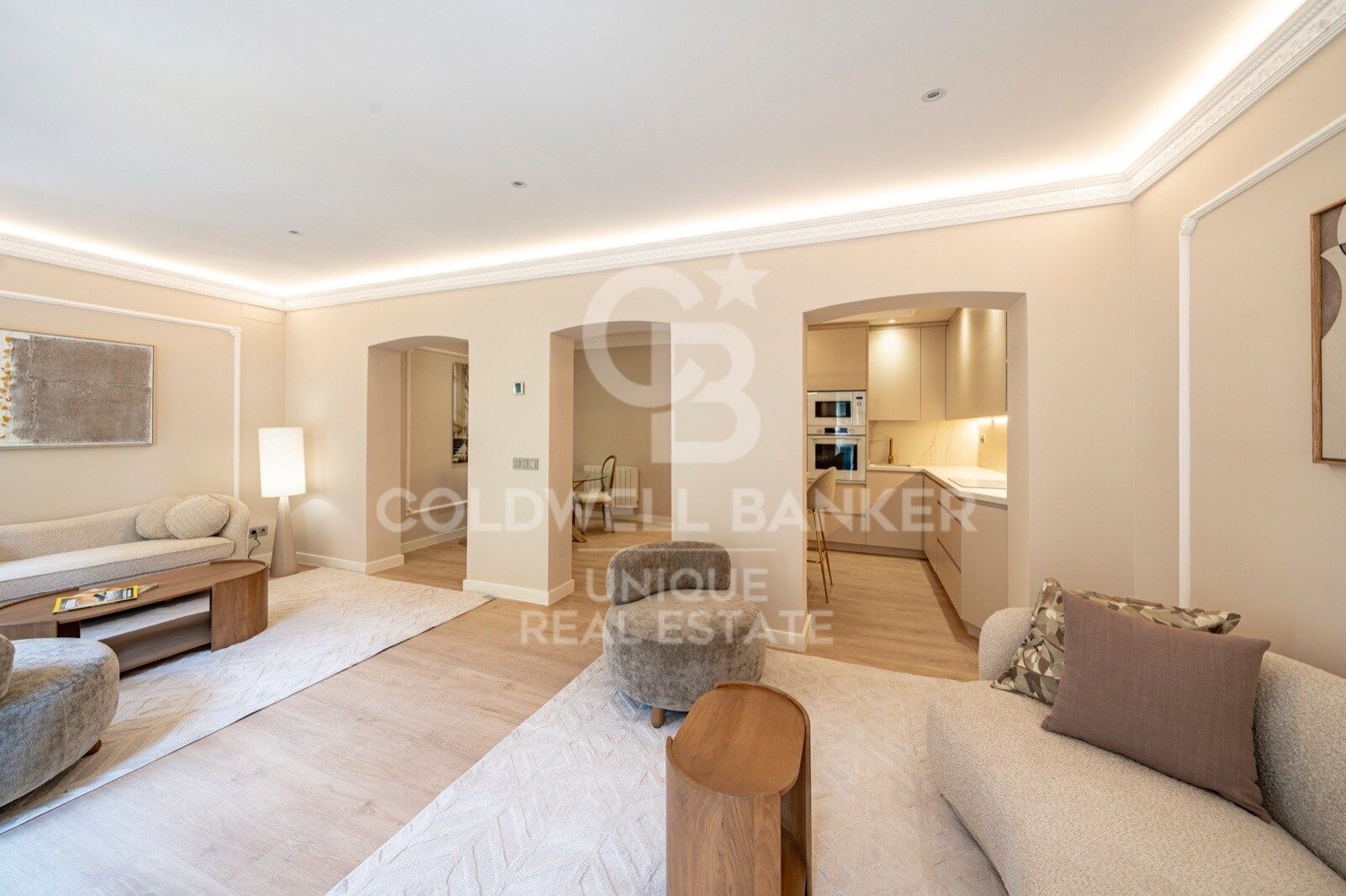 Renovierte Außenwohnung mit 3 Schlafzimmern in Goya, Madrid