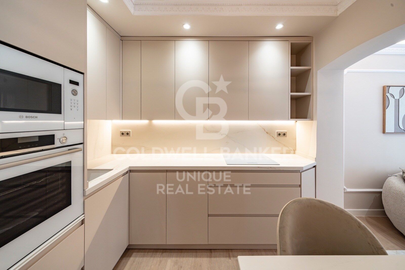 Renovierte Außenwohnung mit 3 Schlafzimmern in Goya, Madrid