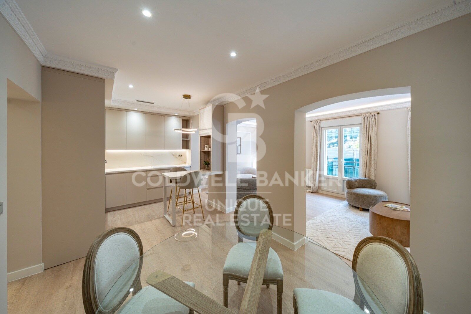 Appartement extérieur rénové avec 2 chambres à Goya, Madrid