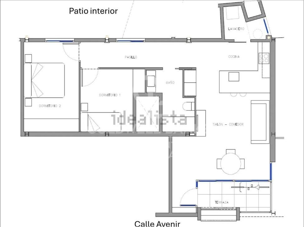 Flat 2 Bedrooms Sale Barcelona