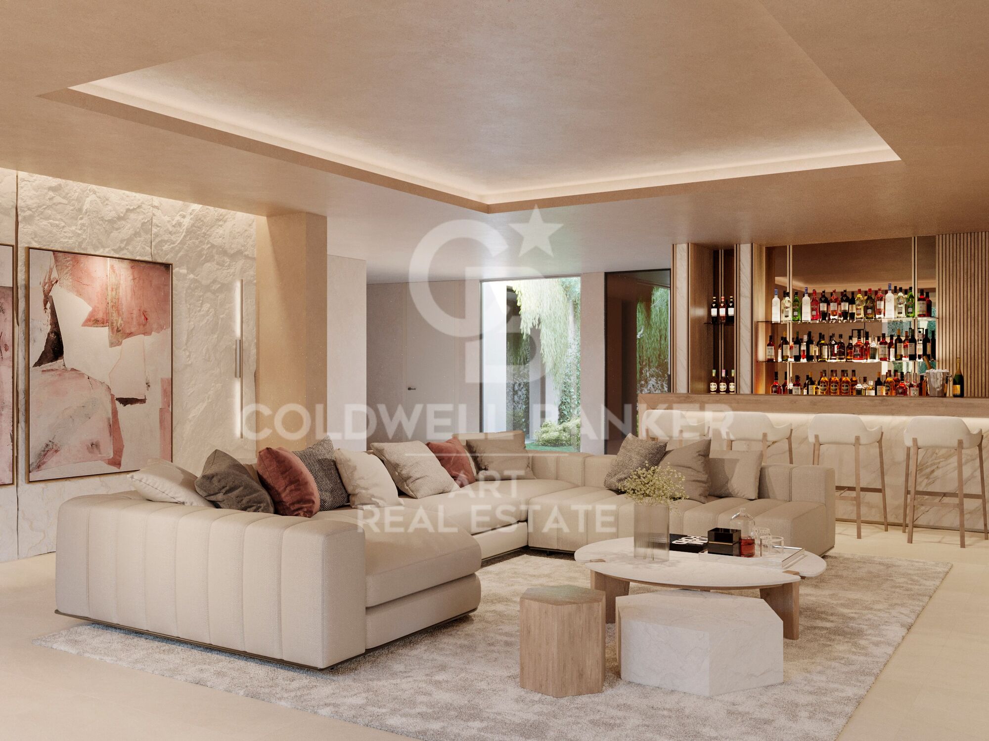 Impresionante villa de nueva construcción en Las Brisas, Marbella