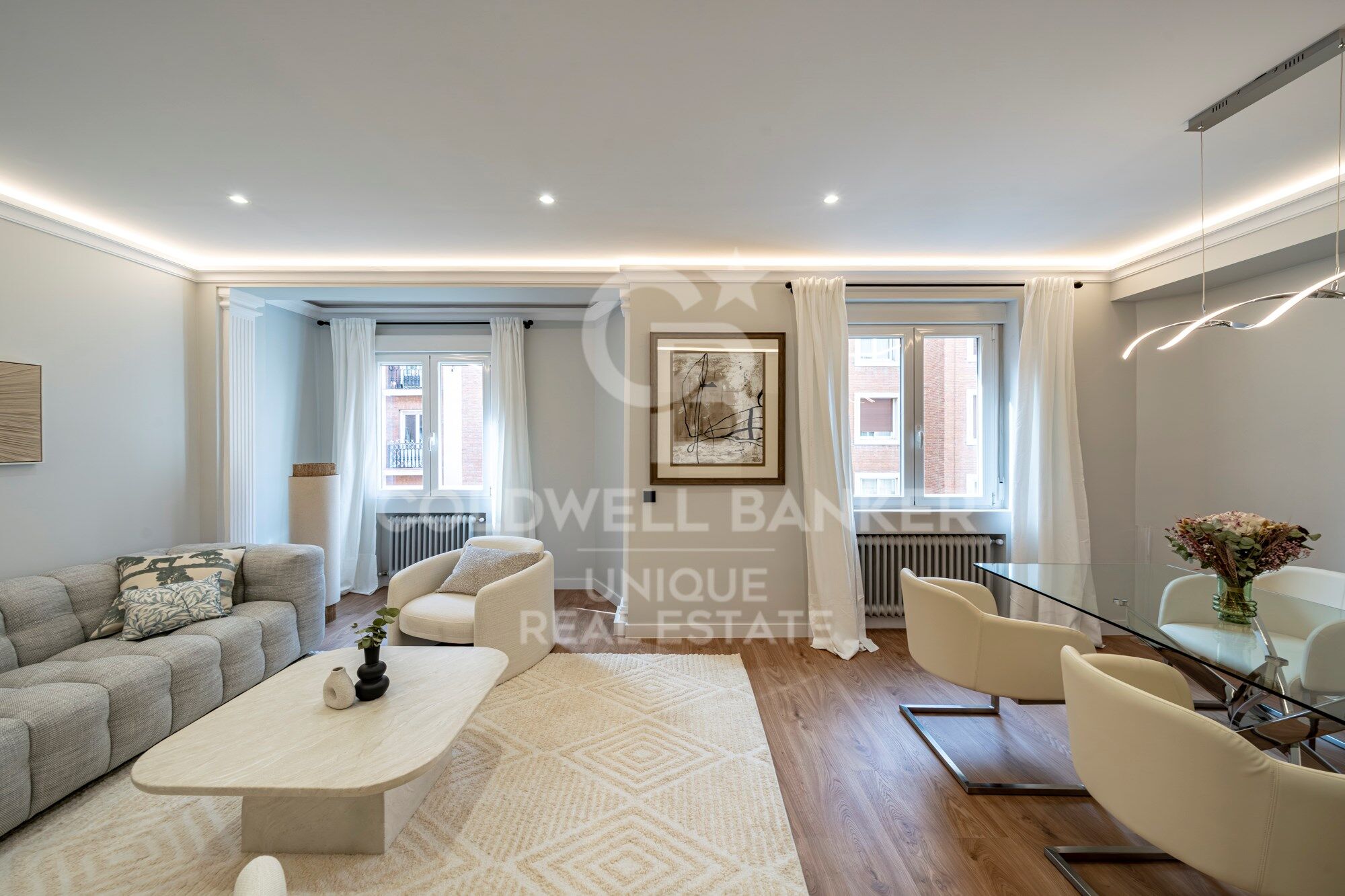 Renovated exterior flat in Lista, Madrid