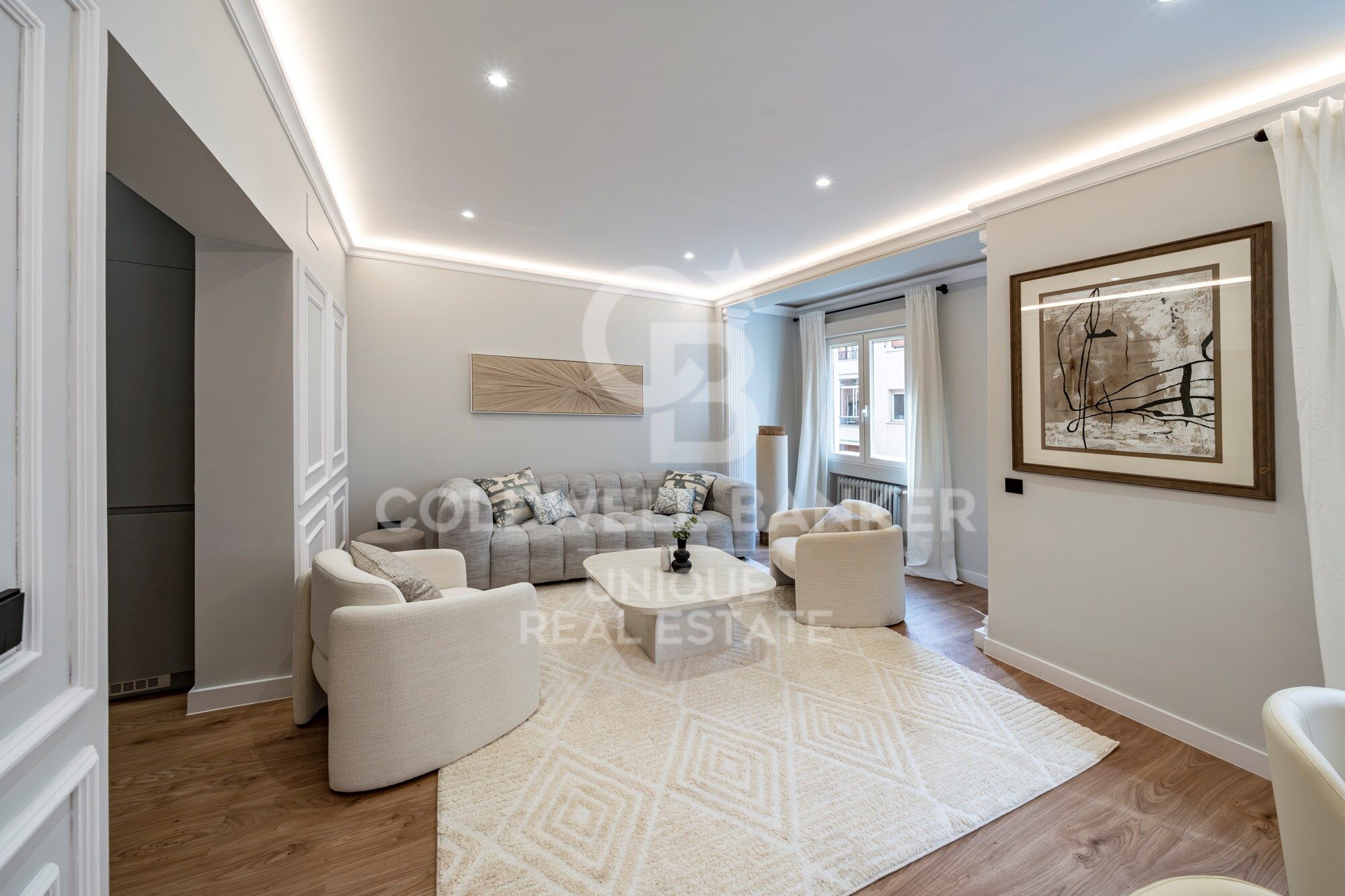 Renovated exterior flat in Lista, Madrid