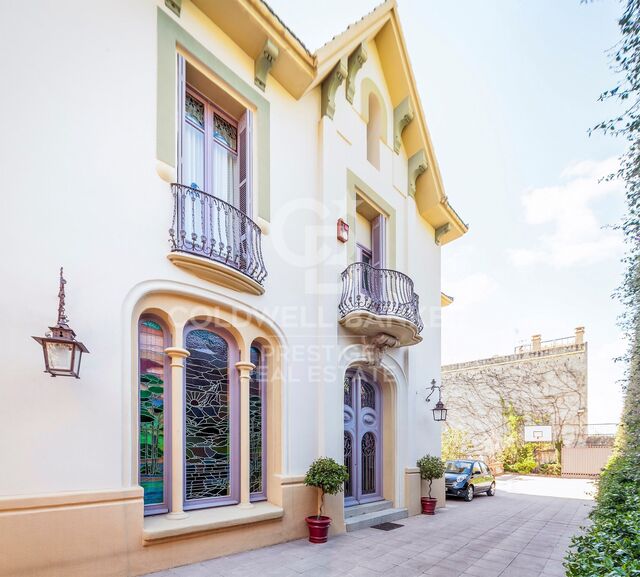 Modernist house for sale in Barcelona
