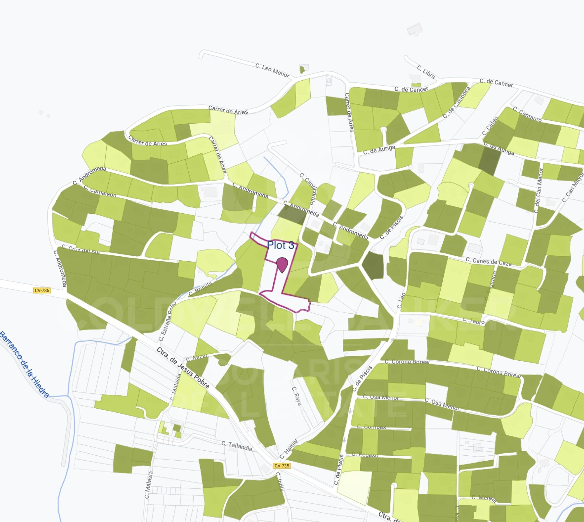 Urban plot of 5.300 m2 Montgó - Hermitage