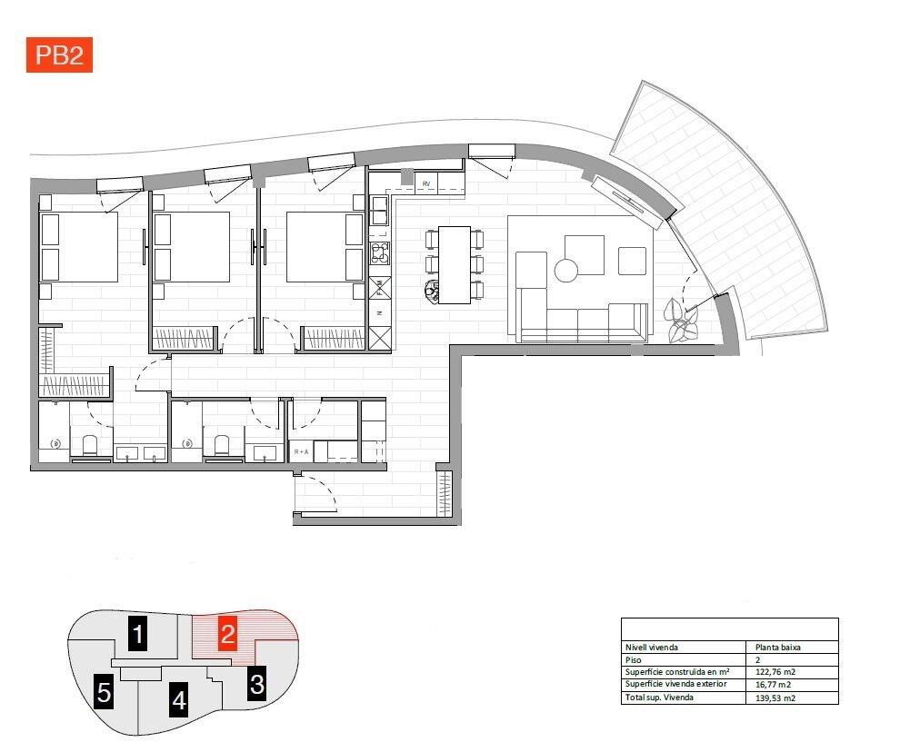 Planta baja - piso 3 habitaciones Alquiler Andorra la Vella
