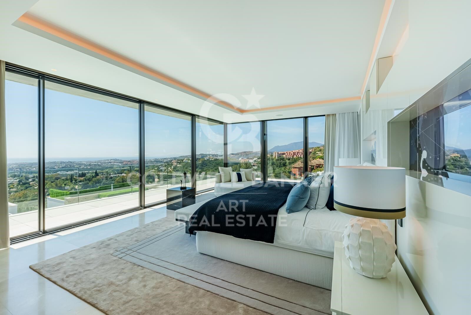 Exquisita villa de lujo con vistas panorámicas al Mediterráneo en La Quinta