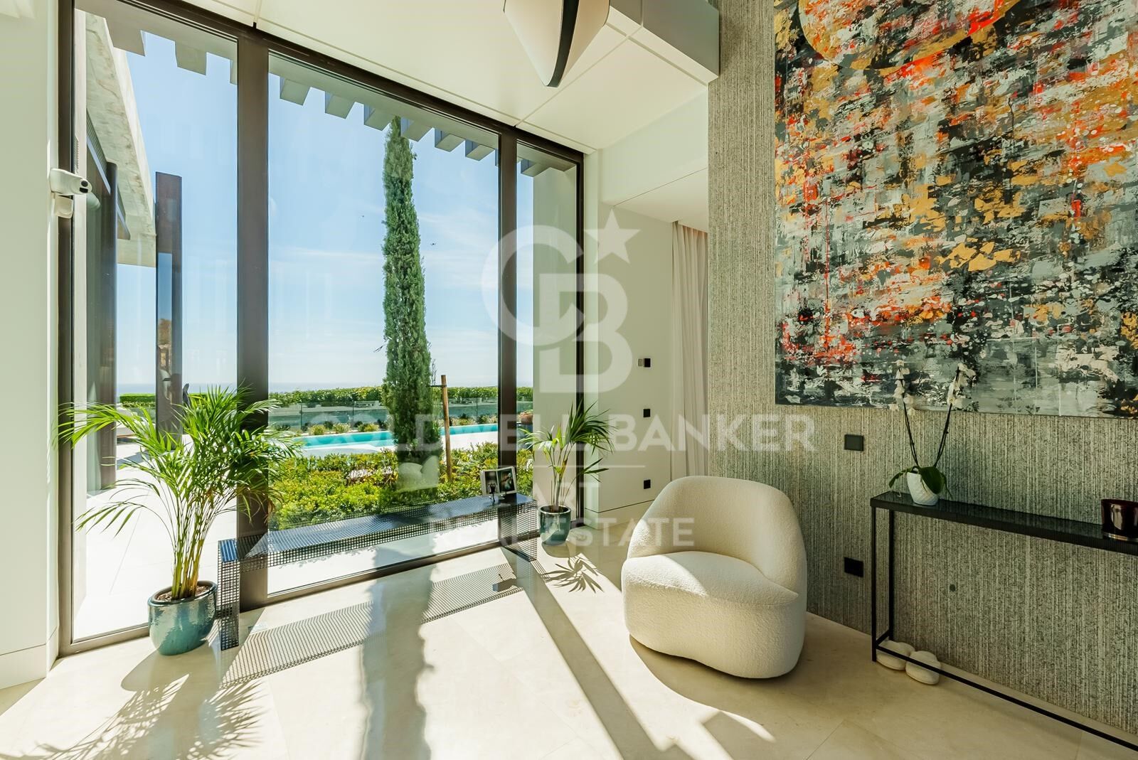 Exquisita villa de lujo con vistas panorámicas al Mediterráneo en La Quinta