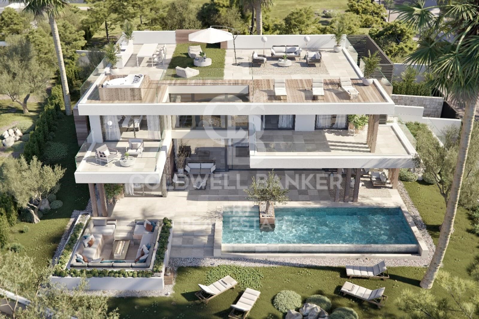 Luxury Contemporary Villa with Sea Views in Los Flamingos, Benahavís