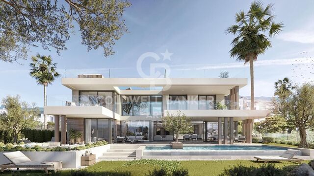 Luxury Contemporary Villa with Sea Views in Los Flamingos, Benahavís
