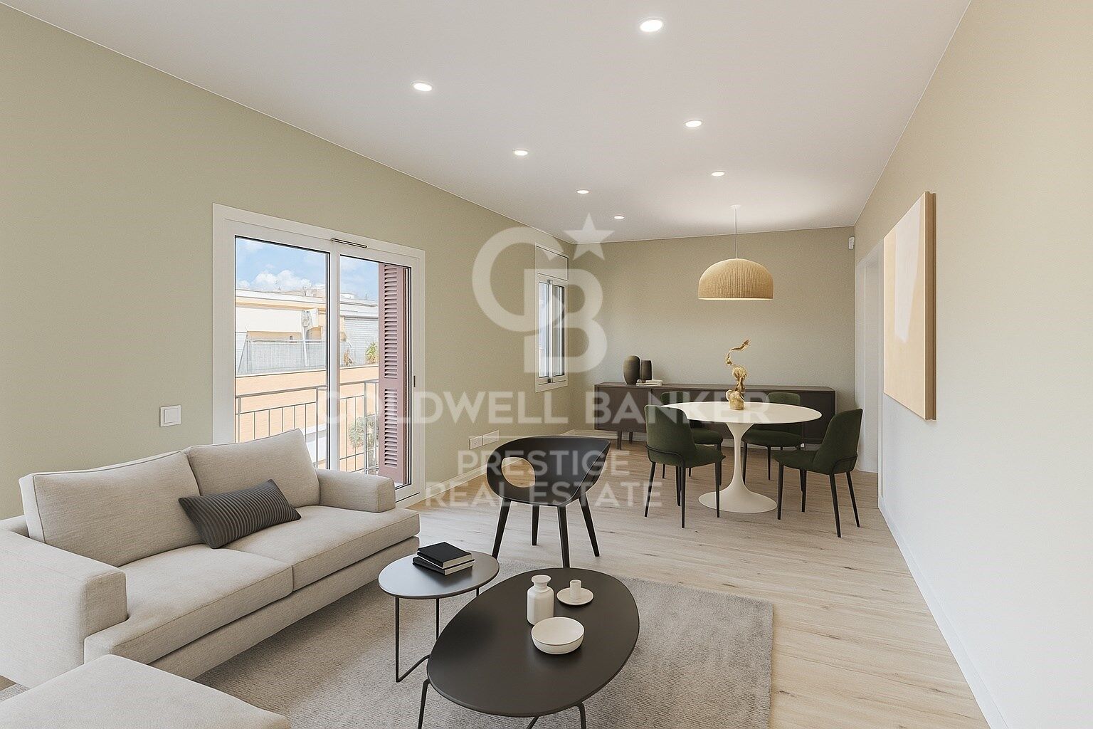 Appartement rénové avec balcon à Sants, Barcelone