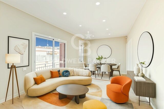 Renovierte Wohnung mit Balkon in Sants, Barcelona