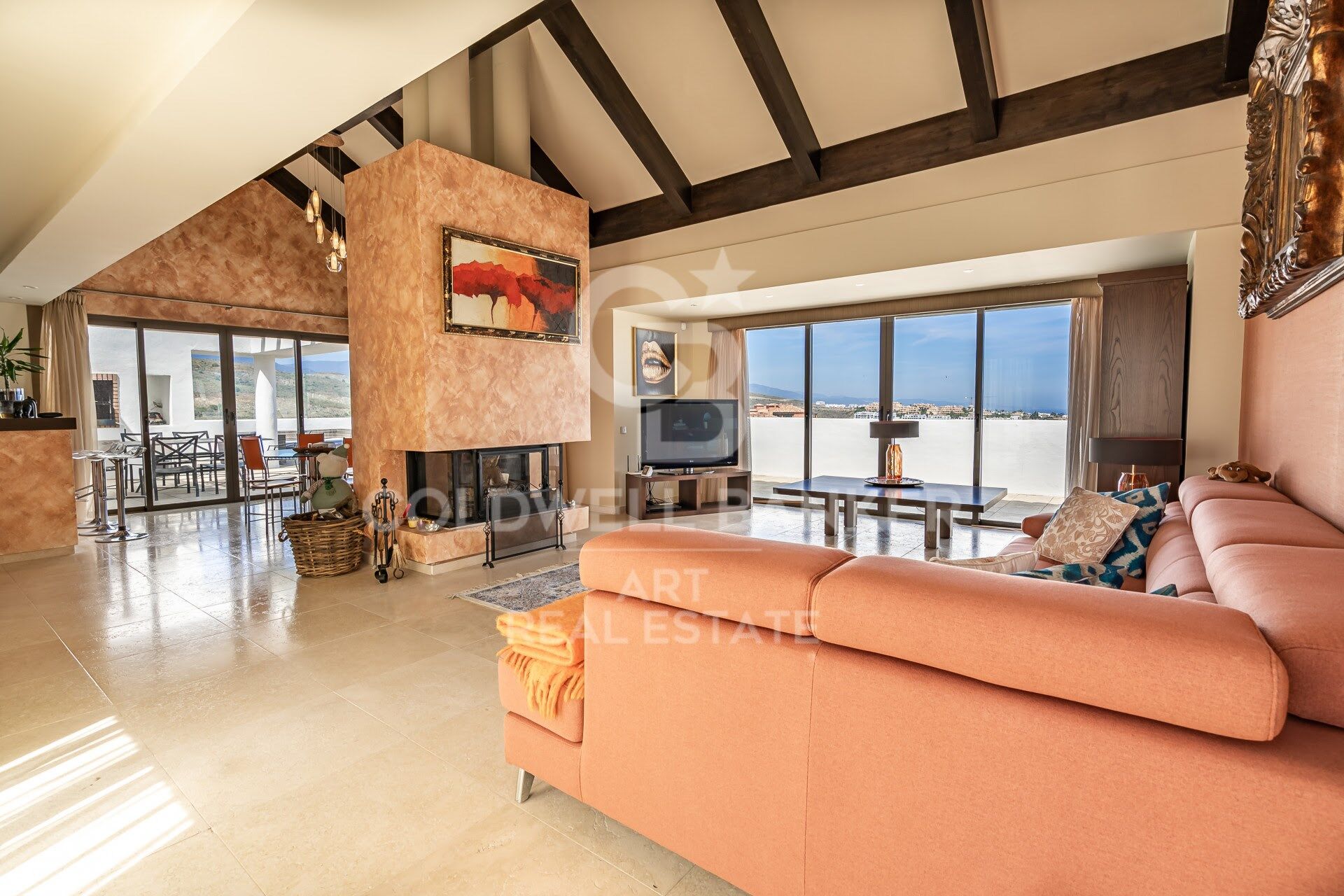 Spectaculaire penthouse à Los Flamingos Golf, Benahavís