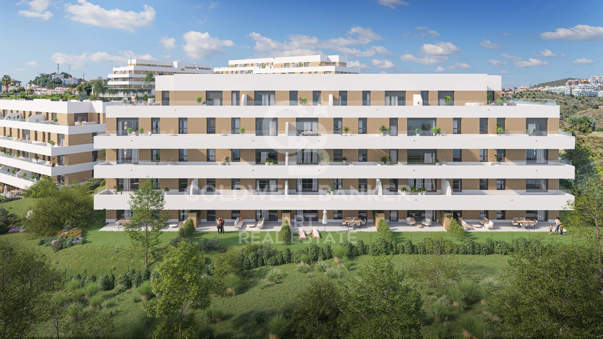 Apartments mit spektakulärem Blick auf die natürliche Umgebung in La Cala de Mijas