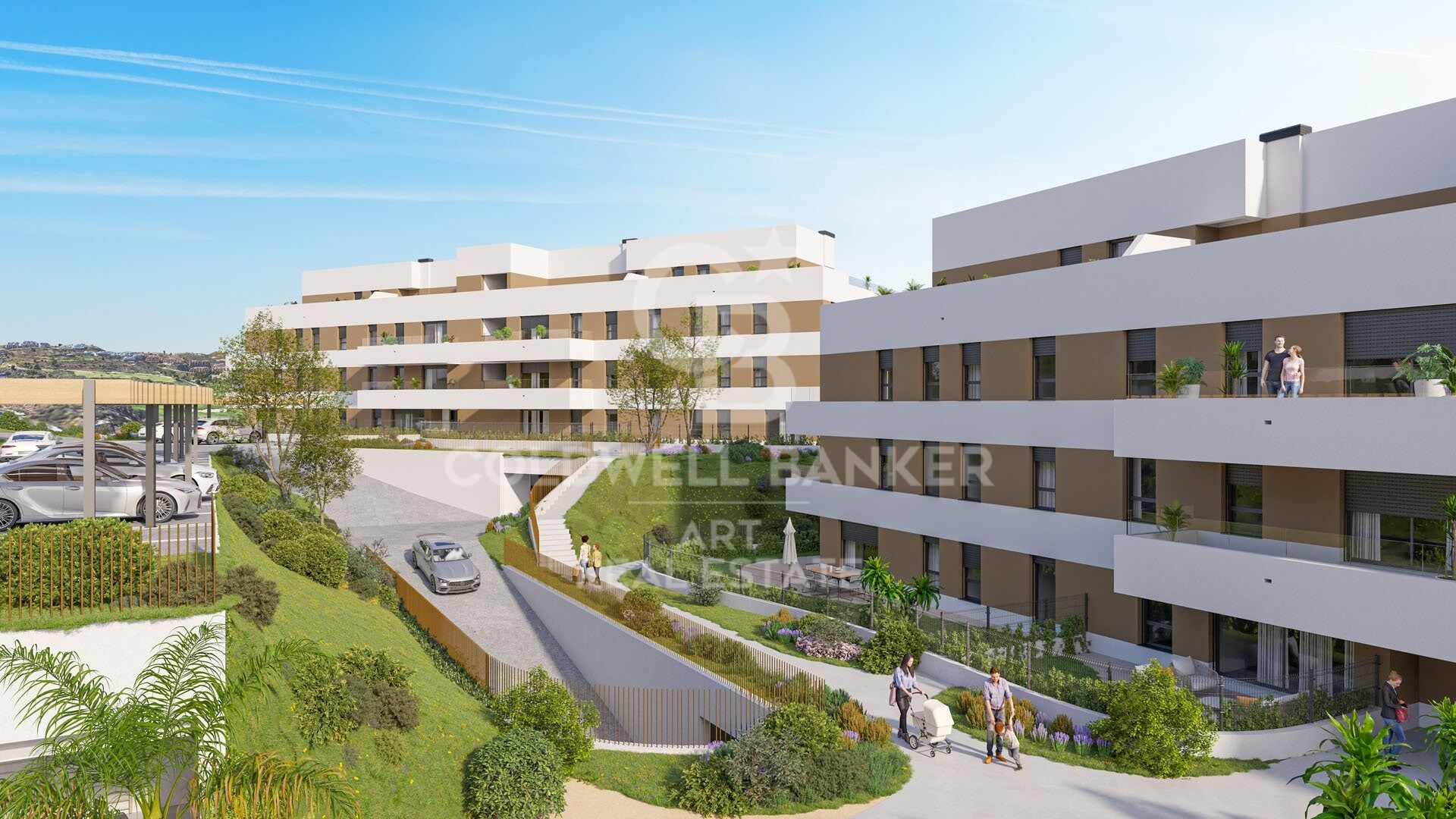 Apartamentos con vistas espectaculares al entorno natural en La Cala de Mijas