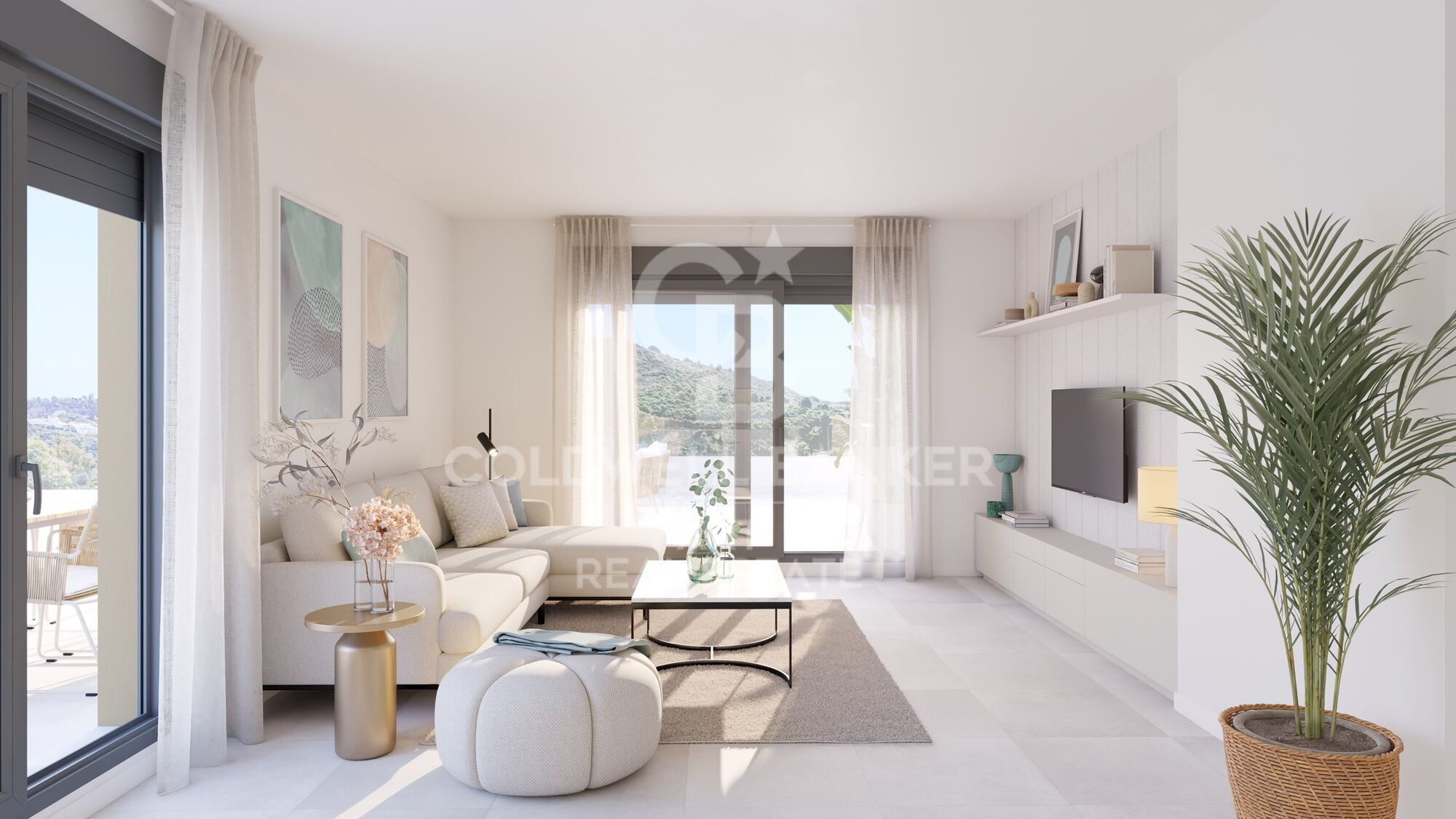 Apartamentos con vistas espectaculares al entorno natural en La Cala de Mijas