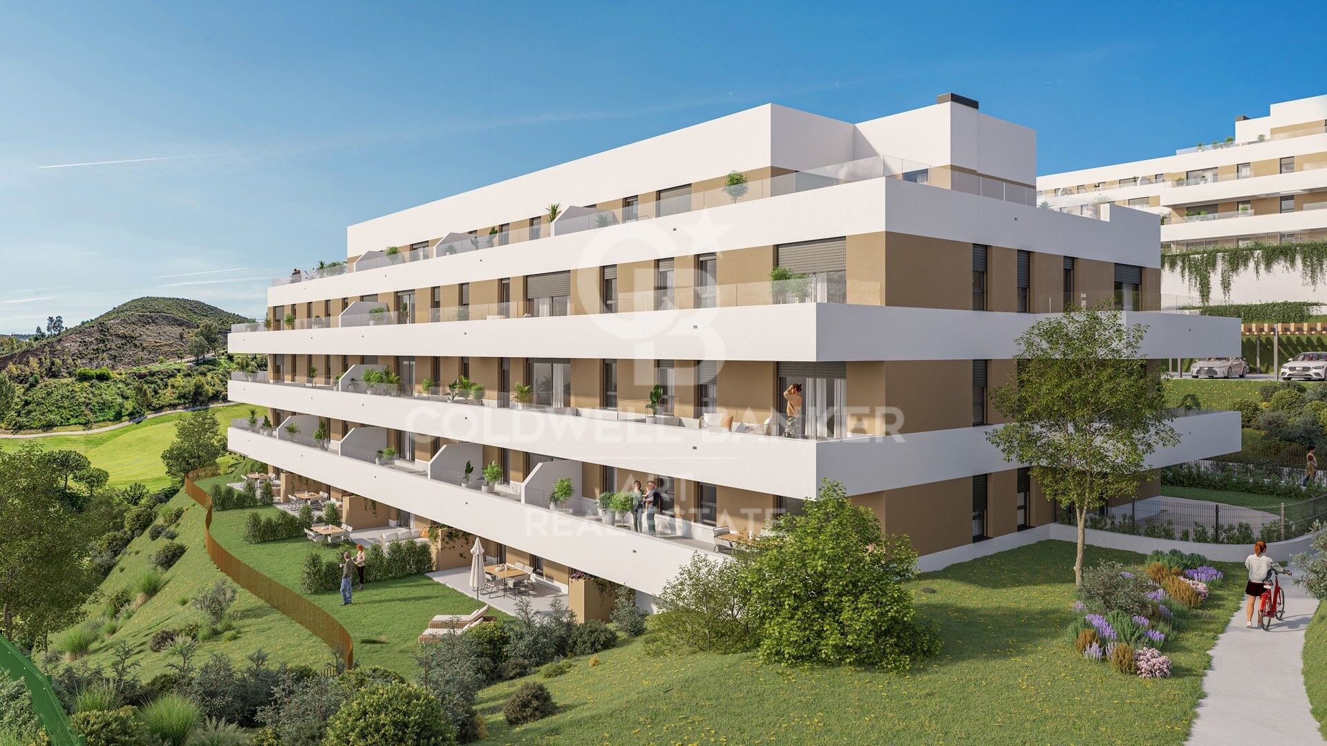 Apartamentos con vistas espectaculares al entorno natural en La Cala de Mijas