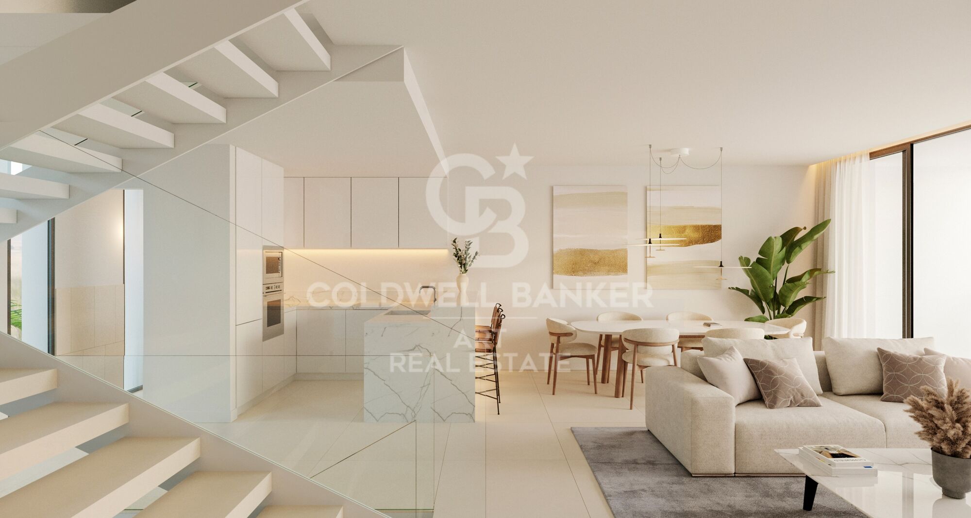 Spektakuläres neu gebautes Reihenhaus mit Aussicht in Torreblanca del Sol, Fuengirola