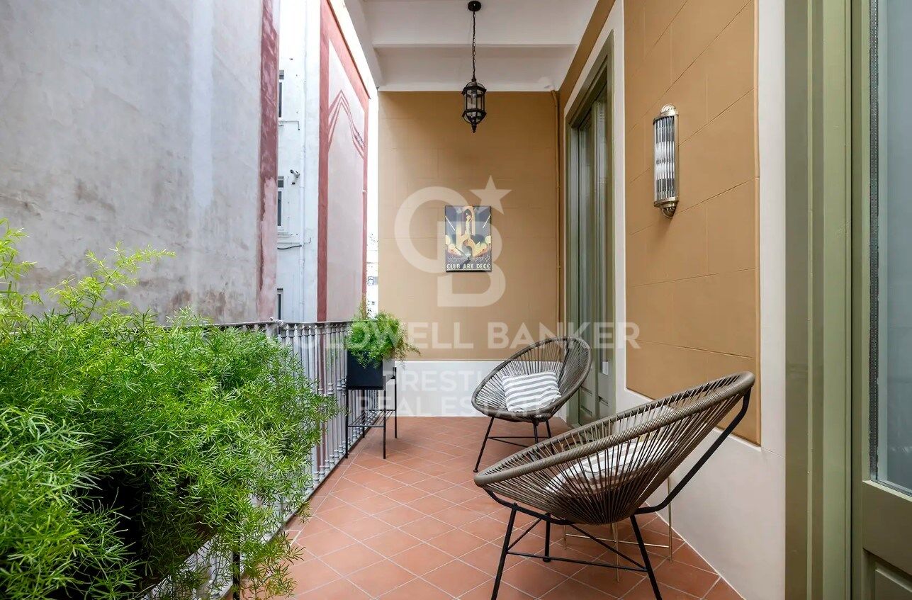 Appartement exclusif avec terrasse tout neuf sur Eixample Derecho, Barcelona