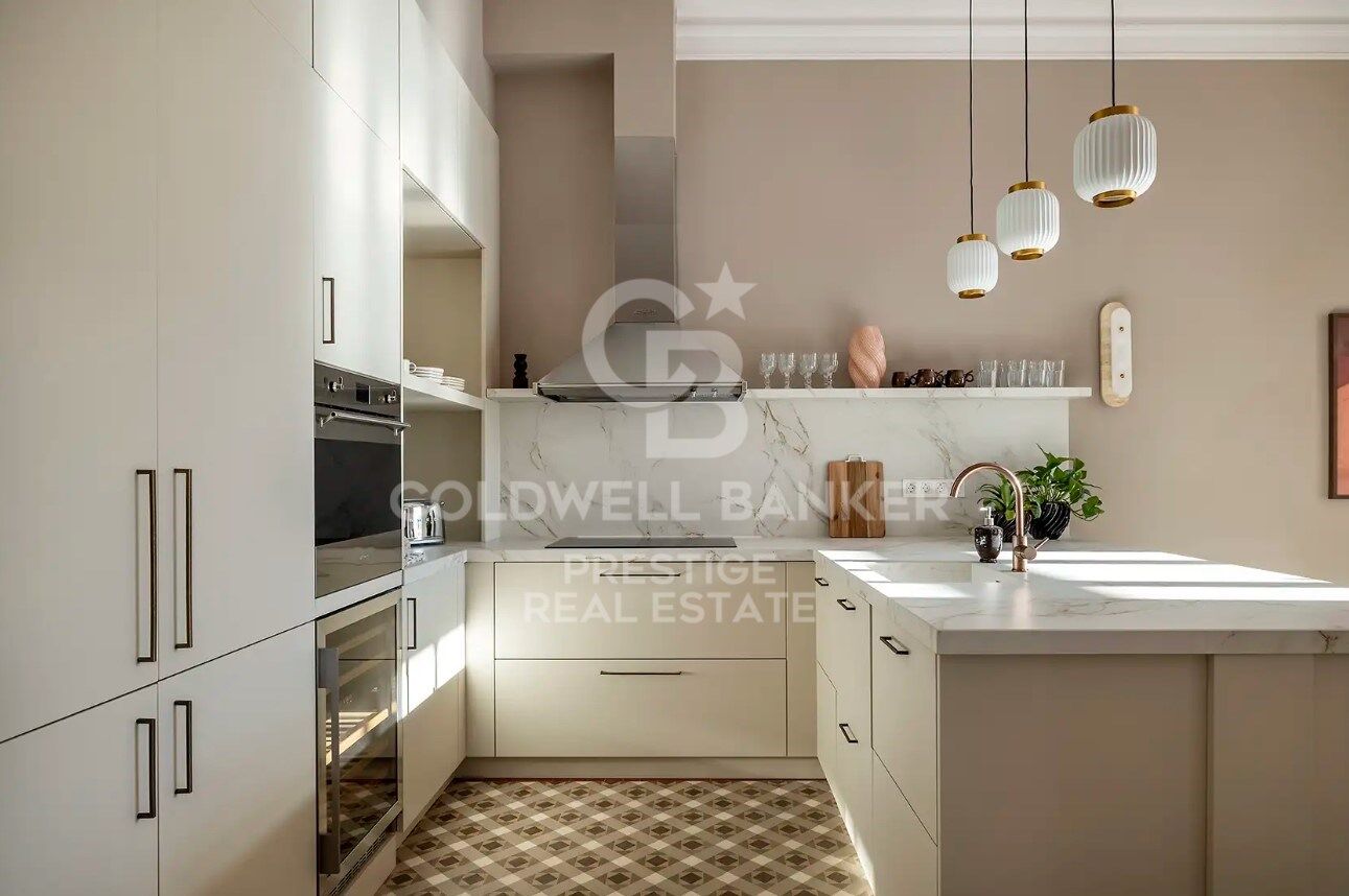 Exclusivo piso a estrenar con terraza en Rambla Catalunya