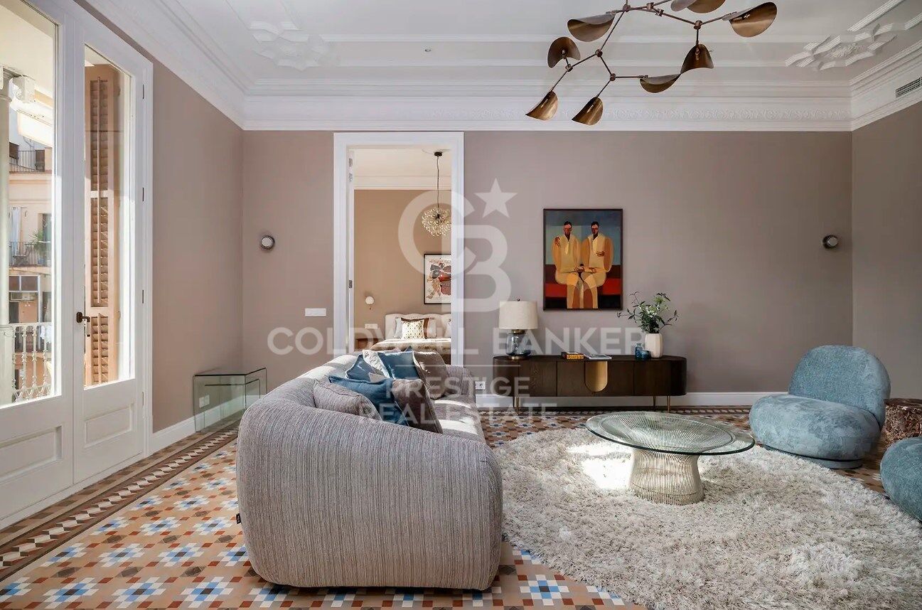 Brand new flat with terrace at Rambla Catalunya