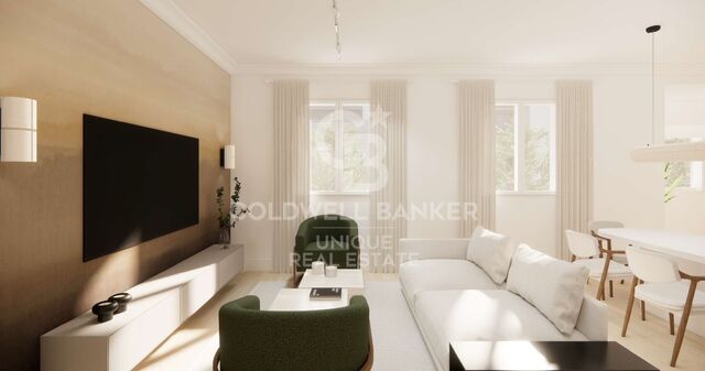 Refurbished 3-bedroom flat in Ibiza, Madrid