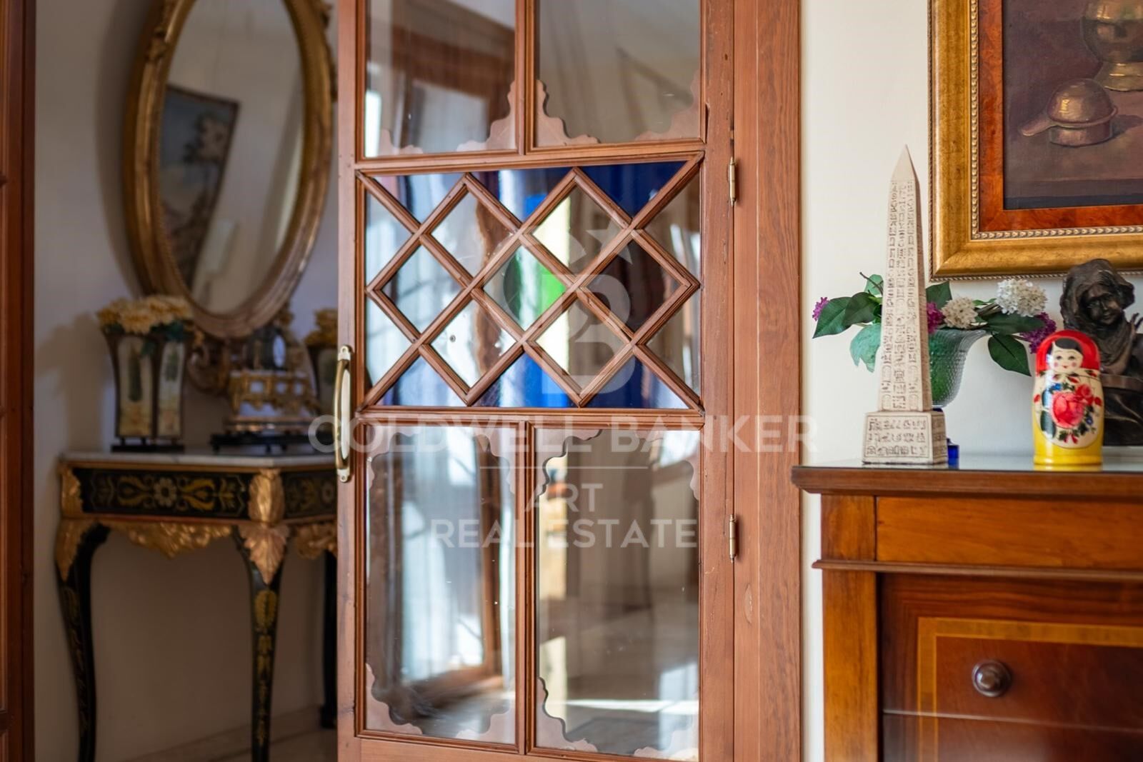 Exclusive villa in Pinares de San Antón boasting spectacular panoramic sea views.