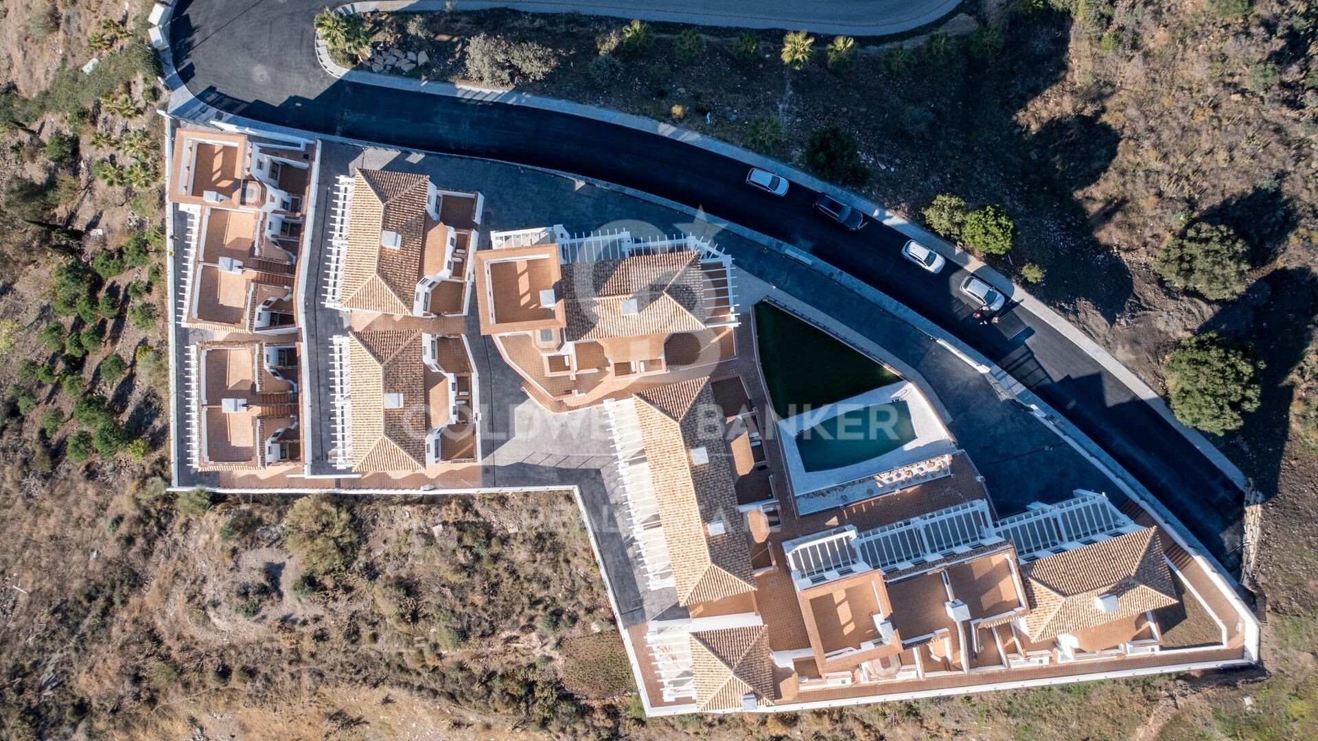 Verkauf von Neubau-Reihenhäusern mit spektakulärem Meerblick in Torrox