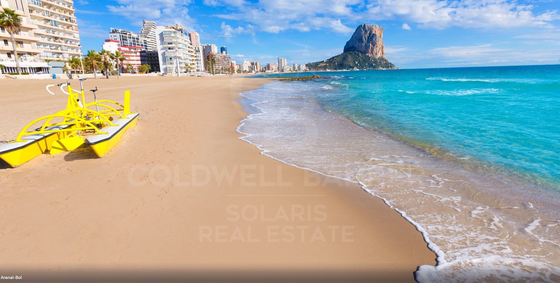 Fabuleux appartement avec vue sur la Plaza Mayor et à 200 mètres de la plage. Calpe