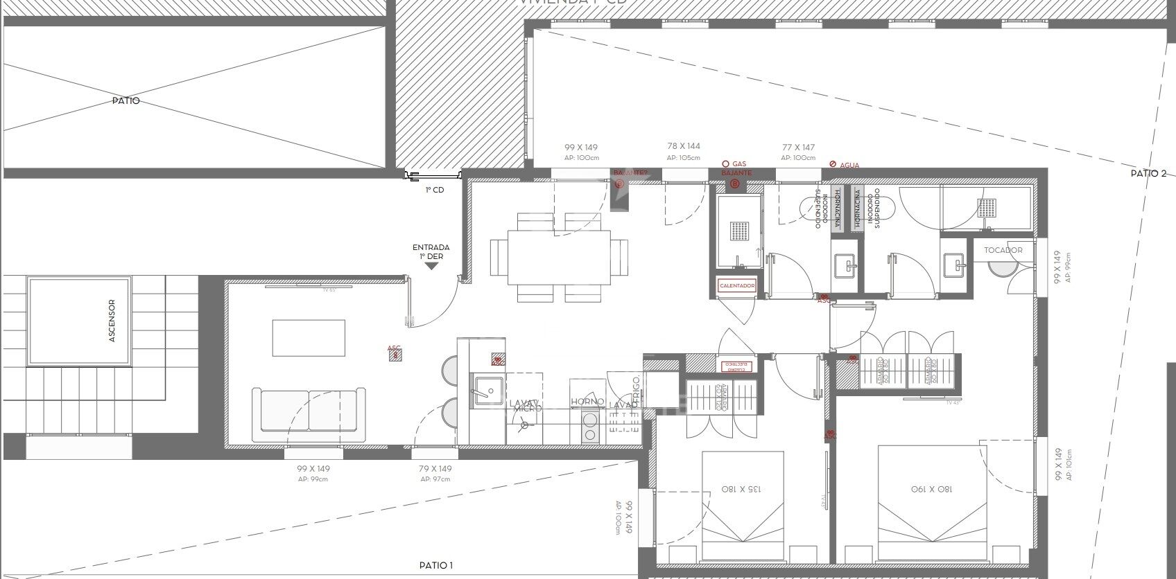 Renovated 2-bedroom apartment in Lista, Madrid