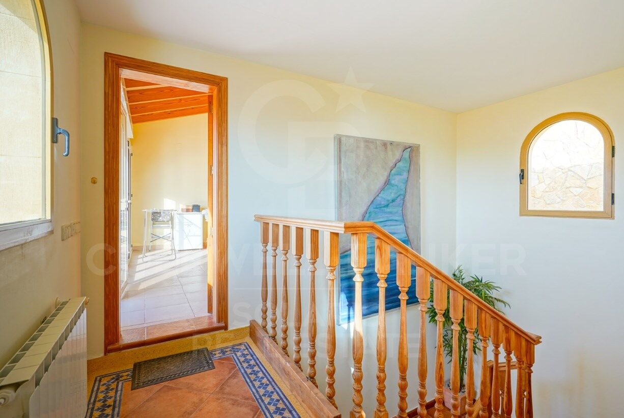 Charmante traditionelle Villa mit Panoramablick in La Corona, Javea