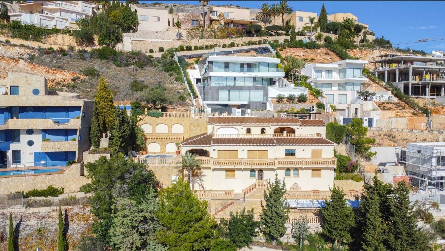 Charmante traditionelle Villa mit Panoramablick in La Corona, Javea