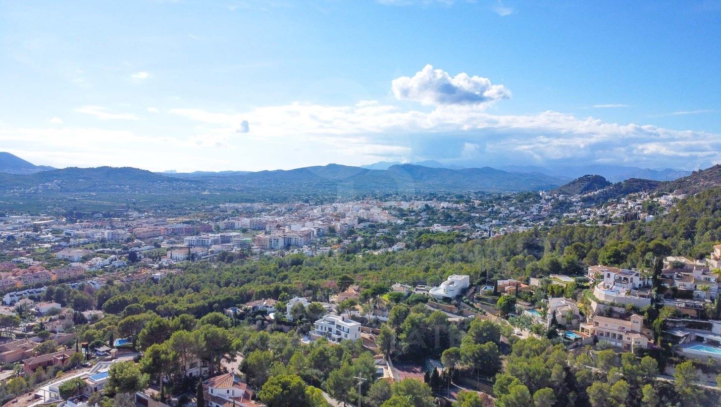 Charmante traditionelle Villa mit Panoramablick in La Corona, Javea