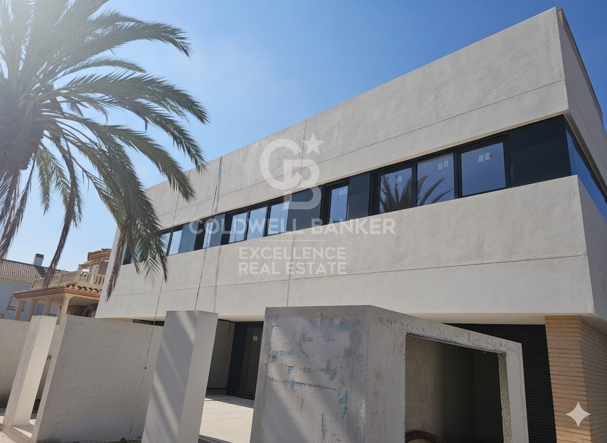 Adosados de diseño con piscina privada en Benisanó.