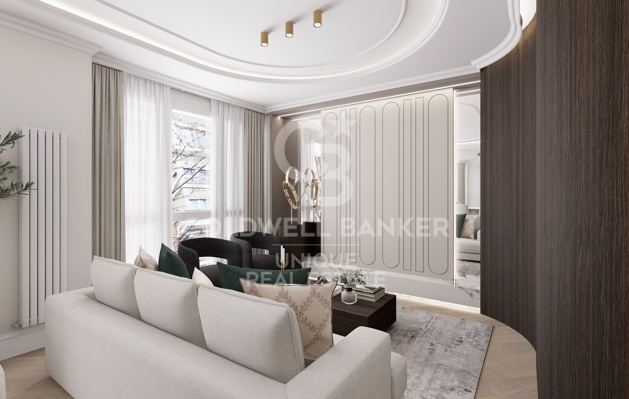 Renovated exterior 5-bedroom apartment with garage and storage room in El Viso, Madrid