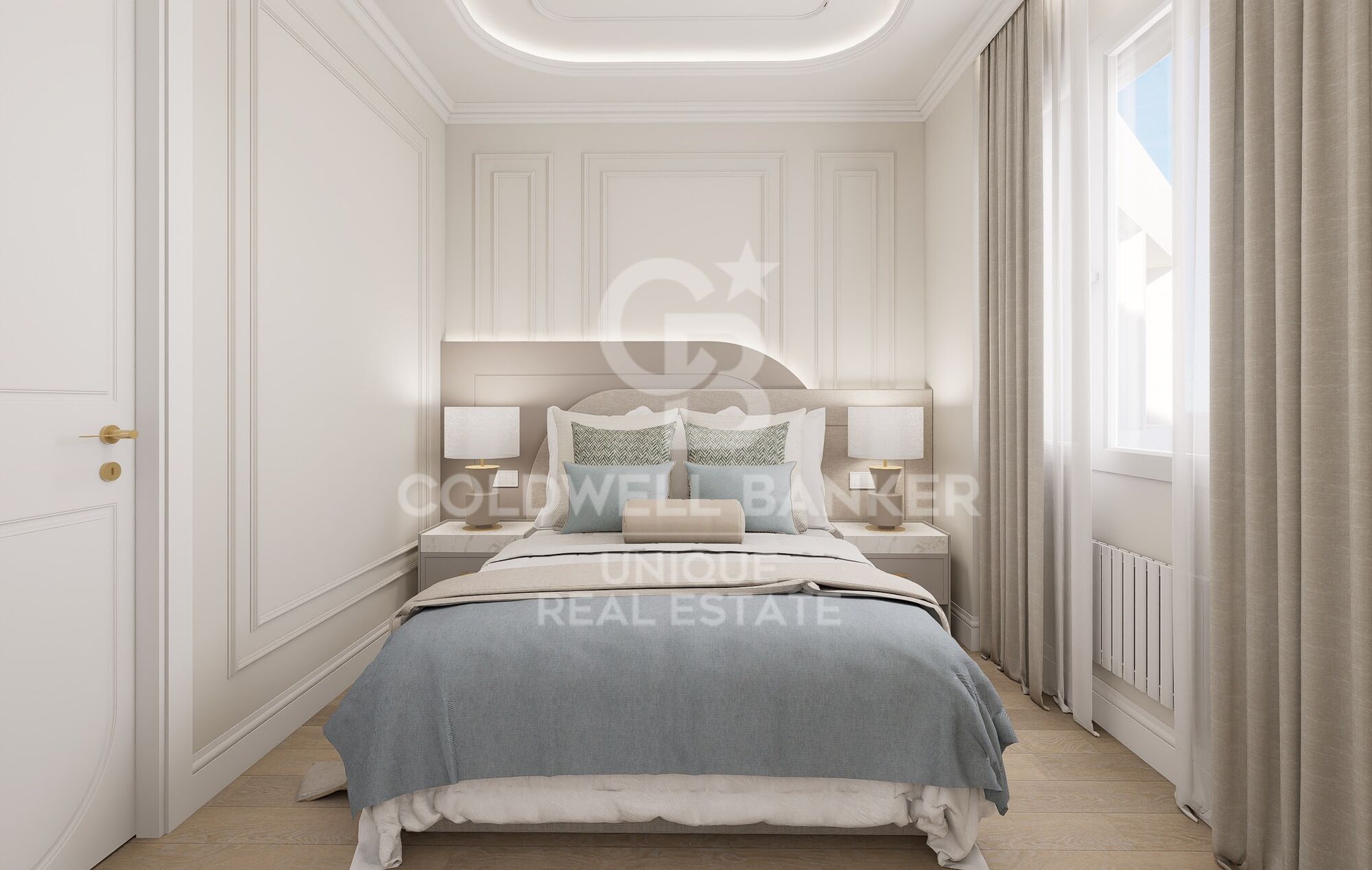 Renovated exterior 5-bedroom apartment with garage and storage room in El Viso, Madrid