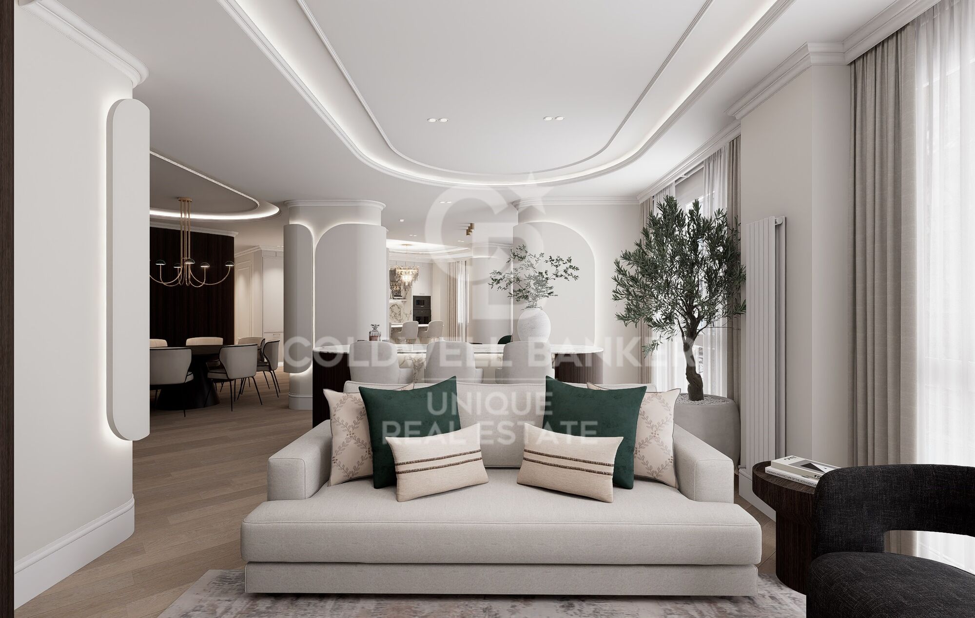 Renovated exterior 5-bedroom apartment with garage and storage room in El Viso, Madrid